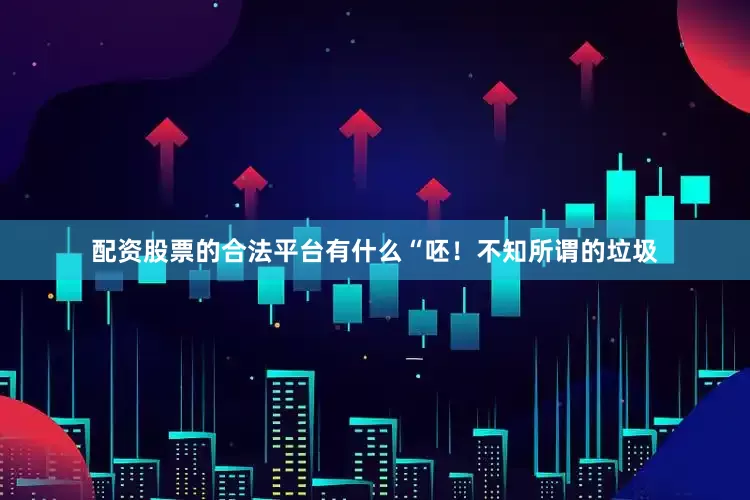 配资股票的合法平台有什么“呸！不知所谓的垃圾